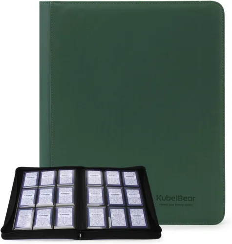 Miniatura 36 de Carpeta de tarjetas – Capacidad 720, tarjetero con cremallera para MTG, tarjetas deportivas y coleccionables – Almacenamiento sin ácidos, duradero