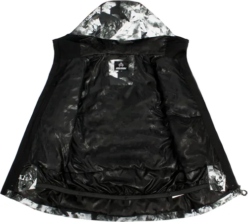 Miniatura 4 de GSOU SNOW Chaqueta de esquí para hombre, abrigo de nieve para snowboard, cálido, invierno, impermeable, con capucha