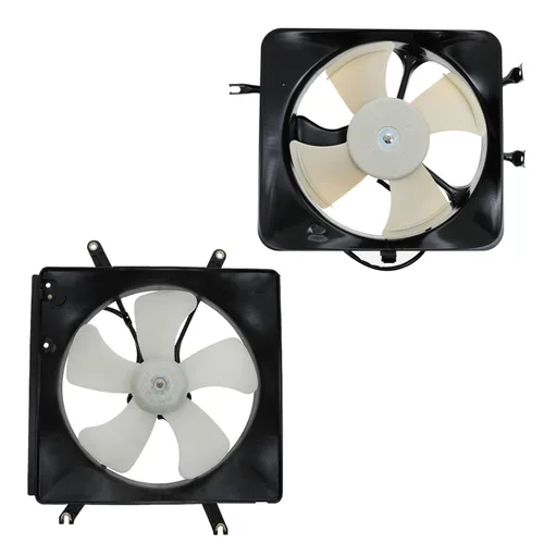 Miniatura 115 de TRQ Conjunto de ventilador de refrigeración del radiador CH3115205 compatible con Jeep Renegade 2019-2021