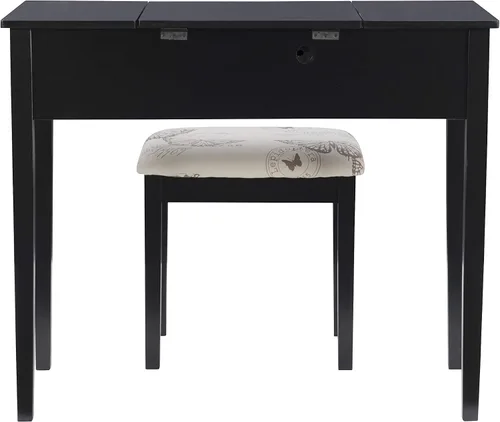 Miniatura 4 de Linon Juego de tocador, negro