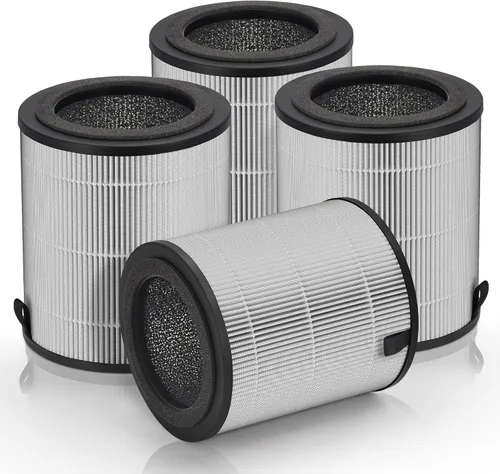 Miniatura 9 de JF 260 - Filtro de repuesto compatible con Jafanda Air Puri-fier Filter JF260, filtración de 3 etapas con H13 HEPA y carbón activado, apto