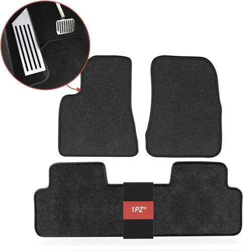 Miniatura 7 de 1PZ Alfombrillas negras para Tesla Model 3 2017-2024, protección resistente para todo tipo de clima