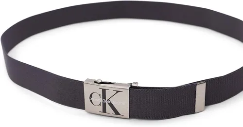 Miniatura 5 de Calvin Klein de los hombres ajustable Firma algodón belt-white