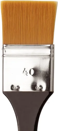Miniatura 59 de da Vinci Watercolor Series 5580 CosmoTop Spin Pincel de Pintura, Redondo Sintético con Mango Rojo