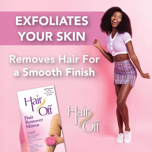 Miniatura 3 de Manoplas removedoras de pelo, totalmente natural, sin dolor y sin productos químicos, depilación de cuerpo completo, retarda y disminuye el nuevo