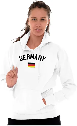 Miniatura 5 de Brisco Brands Sudadera con capucha para mujer y hombre con bandera del país de Alemania