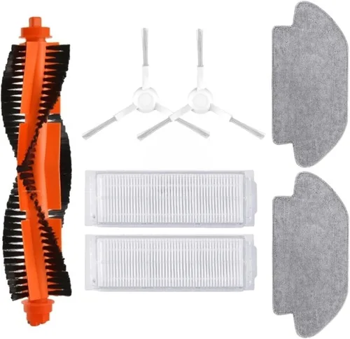 Miniatura 20 de McbeAn Compatible con Xiaomi Robot Aspiradora S10 Accesorios Aspiradora Piezas de Repuesto Repuesto Cepillo Principal Filtro Hepa Trapeador Paño