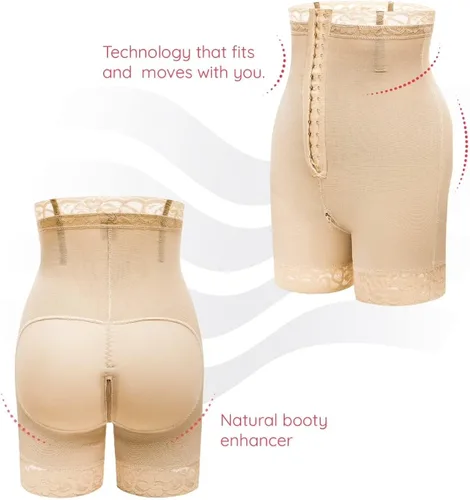 Miniatura 7 de Faja Shapewear para mujer - Fajas moldeadora de cuerpo completo para levantamiento de glúteos, compresión posoperatoria, pantalones cortos Faja