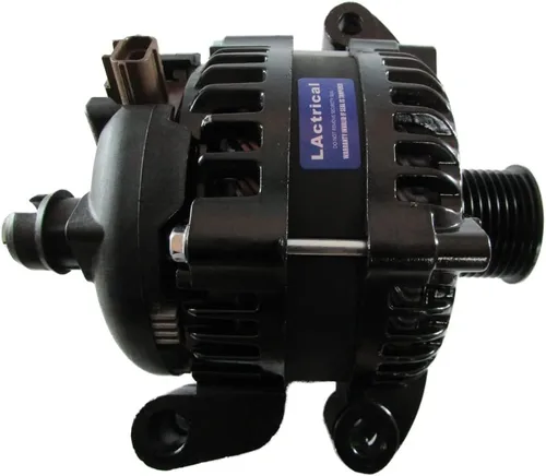 Miniatura 3 de Alternador de color negro de 300 amperios de alto rendimiento compatible con Ford Mustang Shelby GT500 5.4L 5.8L 09 2009 10 2010 11 2011 12 2012 13