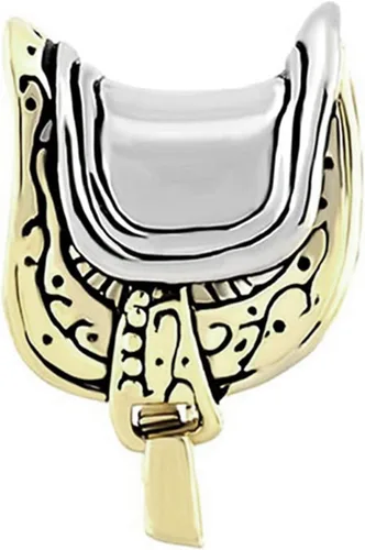 Miniatura 3 de NARTGO Abalorio de caballo en tono dorado para entusiastas ecuestres compatible con pulseras Pandora