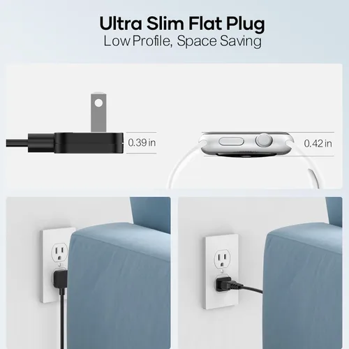 Miniatura 4 de Bloque de Cargador USB C de 10 Puertos, Estación de Carga USB de 450W para Múltiples Dispositivos, 5 Tipo C + 5 USB A Concentrador de Carga GaN PD