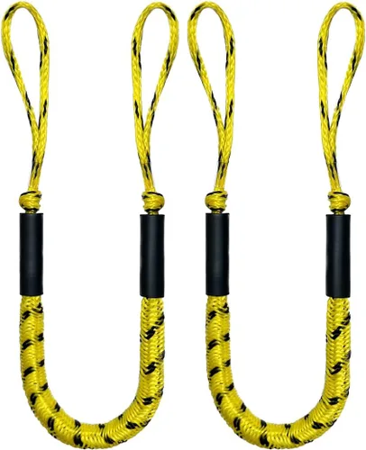 Miniatura 7 de Línea de muelle elástico para barco, cuerda de amarre, línea de anclaje marino, suministros de barco accesorio para embarcaciones de pontón, Seadoo