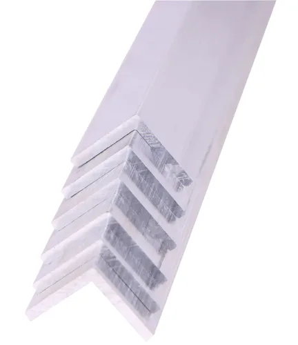 Miniatura 2 de VERNUOS 6 piezas de ángulo de aluminio 6061 de 1 pulgada x 1 pulgada x 1/8 pulgada, 30 cm de longitud, material de moledor T6511, de 3 mm de espesor