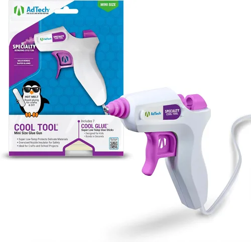 Miniatura 3 de AdTech Barras de pegamento de temperatura ultra baja, Mini de 4 pulgadas – Paquete de 15 para manualidades seguras y bricolaje, unión rápida, ideal