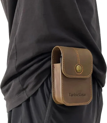 Miniatura 3 de Funda de cuero con tapa para TCL Flip 3, funda para teléfono con tapa, funda para cinturón con clip para cinturón, compatible con teléfono celular S