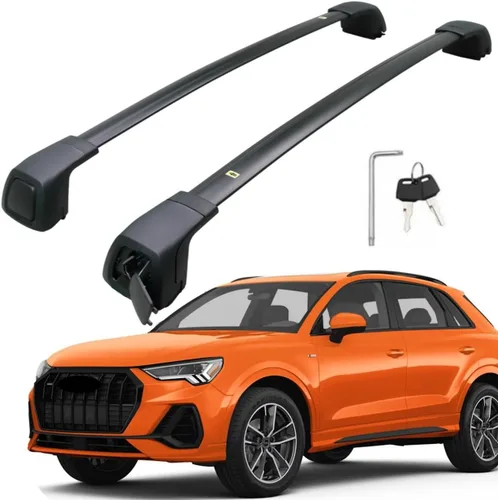 Miniatura 13 de Barras de equipaje de aluminio para 2021-2025 Kia Sorento SX EX, barras transversales para techo, riel portaequipajes, accesorios con candado