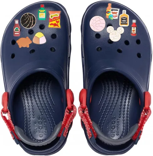 Miniatura 7 de Maxun - Dijes para zapatos de inspiración mexicana 22 piezas para decoración de zapatos mexicanos para zuecos de PVC bonitos suministros