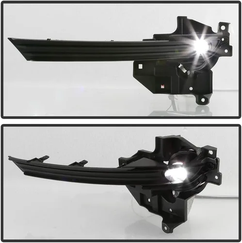 Miniatura 6 de ACANII - Para Mazda CX-5 2017-2021 Luces antiniebla LED Parachoques Lámparas de Parachoques con Swith+Kit de Arnés Par de Conductor y Pasajero
