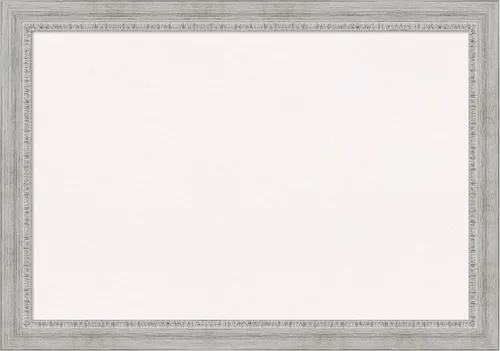 Miniatura 17 de Amanti Art Tablero de corcho blanco para pared (32 x 24) con marco de madera blanco blanco y blanco, tablero de corcho mediano para oficina, tablero
