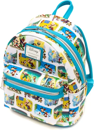 Miniatura 6 de Loungefly Disney Mini Mochila Pinocho Little Golden Books AOP Multicolor