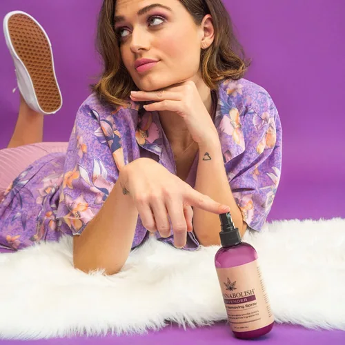 Miniatura 3 de Cannabolish Spray eliminador de olores de humo de lavanda y ambientador, 8 onzas líquidas, ingredientes naturales (paquete de 2)