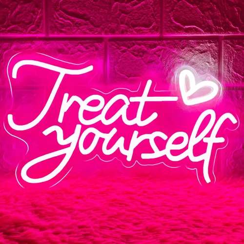 Miniatura 10 de HOHOSIGN Letrero de Neón Good Vibes para Decoración de Pared Letrero de Luces de Neón, 16"x8" Corazón y Good Vibes Letreros LED para Pared