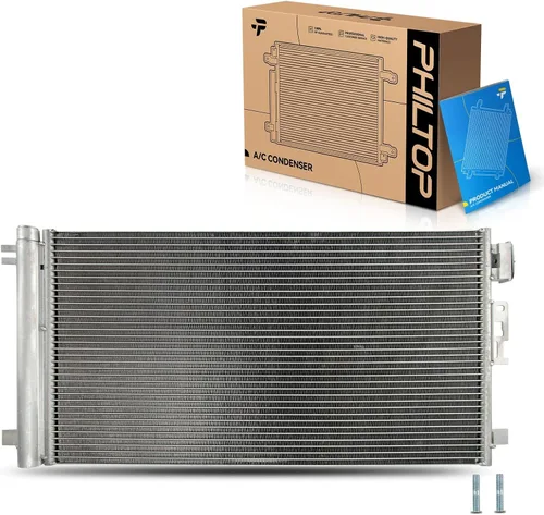 Miniatura 34 de PHILTOP Condensador de aire acondicionado para Ford Explorer 2002-2005, Mercury Mountaineer 2002-2005, Reemplazar # 3056, 1L2Z17912AA, 6L2Z19712AA