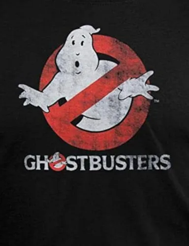 Miniatura 4 de Ghostbusters Logotipo de hombre para llevar, Negro