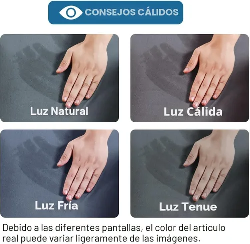 Miniatura 4 de H.VERSAILTEX - Funda muy elástica para sofá de 4 piezas, moderno protector de terciopelo suave y afelpado, ajustable, grueso, para sofá con 3 Azul