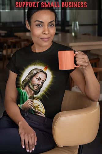 Miniatura 4 de Camiseta gráfica para mujer, diseño de San Judas de Tadeo, San Judas Patron, católico
