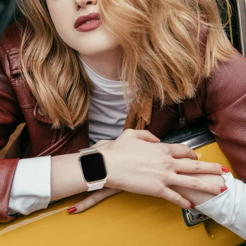 Miniatura 5 de Bandas compatibles con Garmin Venu SQ/Venu Sq 2/Venu Smart Watch, silicona suave, sin decoloración, estampado floral, banda de repuesto para Garmin