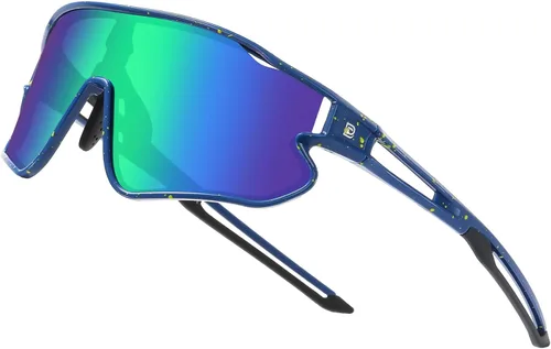 Miniatura 35 de DUCO Gafas de sol para niños y jóvenes, ligeras, con montura TR90, UV400, para béisbol, ciclismo, para niños y niñas, DK268