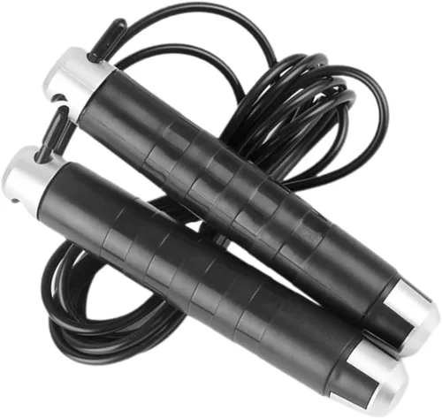 Weighted Jump Rope for Fitness and Endurance Training Metal and Plastic Skipping Rope for Physical Education Equipment for Home and Outdoor Exercise