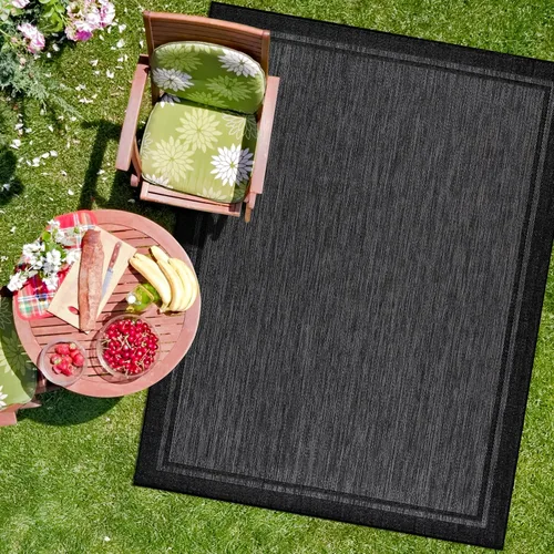 Miniatura 29 de CAMILSON Alfombra para exteriores, alfombras modernas para patios interiores y exteriores, tapetes de cocina y pasillo, alfombra lavable para porche