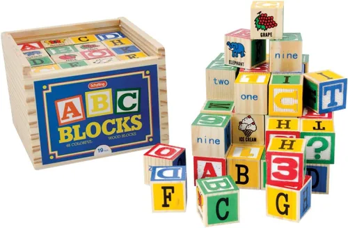 Miniatura 3 de Schylling ABC - Bloques de madera del alfabeto