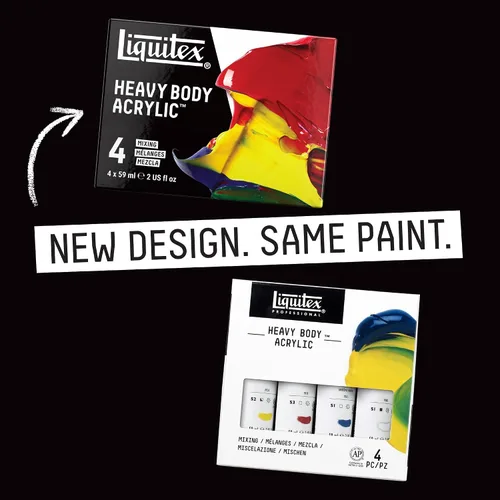 Miniatura 4 de Juego de 4 acrílicos Liquitex profesionales de cuerpo de pesado