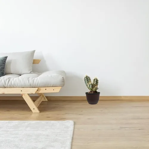Miniatura 8 de YARNOW Jardineras de barril de madera, maceta rústica, maceteros de flores, cajas de barriles de madera, maceta de flores, caja de contenedores
