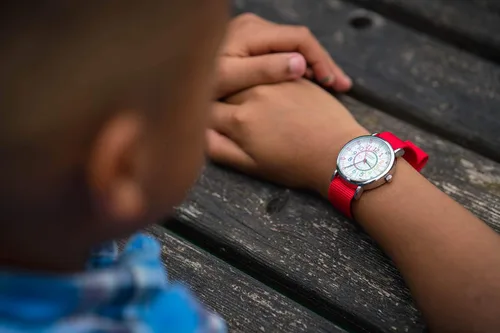 Miniatura 6 de EasyRead Time Teacher - Reloj analógico de enseñanza para niños, aprende a decir la hora, reloj de profesor de 3 pasos, esfera fácil de leer