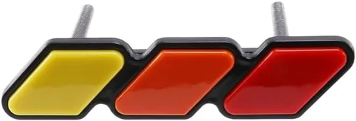 Emblema de rejilla frontal tricolor para Toyota Tacoma 4Runner Highlander para RAV4