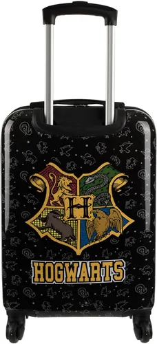 Miniatura 4 de Bioworld 20" Harry Potter ABS equipaje de mano con película de PC, cresta negra OSFA, Negro