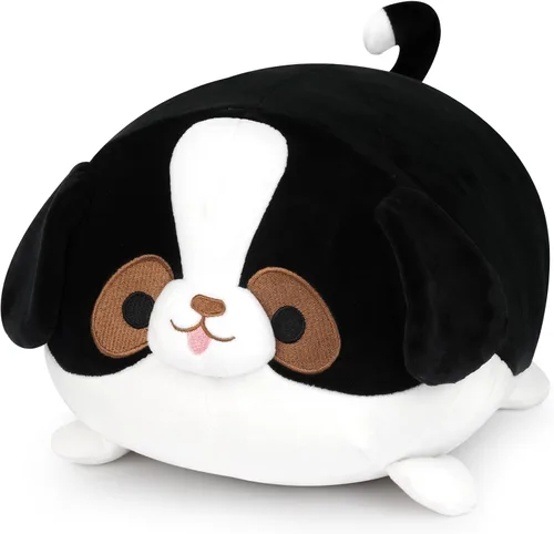Almohada de peluche para perro, almohada de felpa suave de 13 pulgadas, lindos juguetes de peluche de dibujos animados, almohada de felpa kawaii,