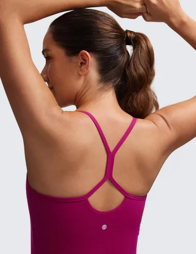 Miniatura 5 de CRZ YOGA Butterluxe - Camiseta sin mangas de maternidad con espalda en Y para mujer, fruncida, básica, sin mangas, atlética, para yoga