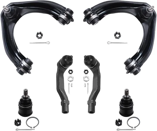 Miniatura 124 de Detroit Axle - Kit de extremo delantero para Chrysler 300 Dodge Charger Challenger 2011-2023, 2 brazos de control inferiores traseros 2 varillas