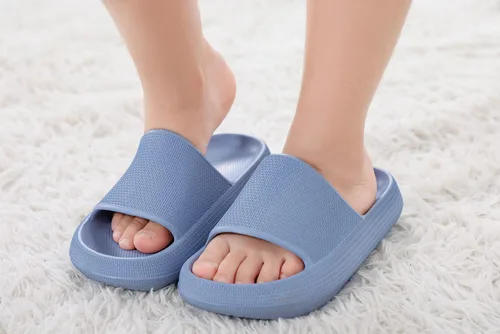 Miniatura 6 de Youecci Sandalias de nube para niños, sandalias de ducha, sandalias de baño, piscina, cómodas pantuflas de suela gruesa, zapatos de playa