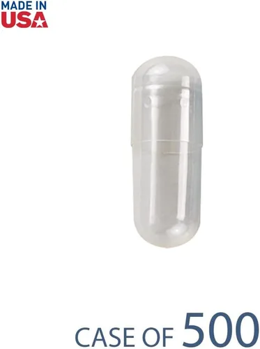 Miniatura 4 de EZY DOSE Gelatina Tamaño 2 cápsulas, cápsula de gel vacía para una fácil composición y llenado de suplementos en polvo, medicamentos y vitaminas
