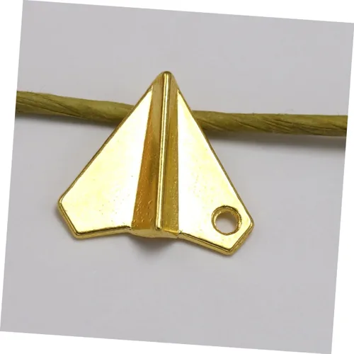 Miniatura 2 de EXCEART 100 piezas de medallón de oro colgante de aleación colgante colgante de joyería colgante colgante colgante DIY colgantes colgantes vintage