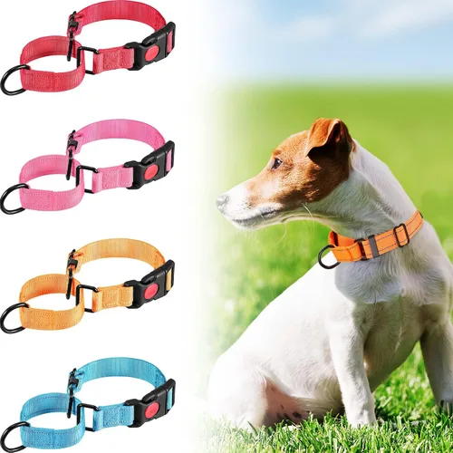 Miniatura 7 de 4 collares Martingale para perros, multicolor, gargantilla para perros pequeños, collar de cachorro para entrenamiento de cachorros