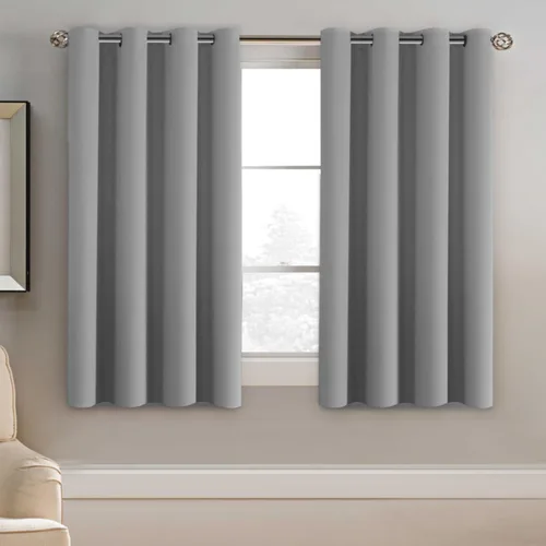 Miniatura 104 de H.VERSAILTEX - Cortinas blackout con aislamiento térmico y ojales en la parte superior, para patios, puertas correderas y división de habitaciones