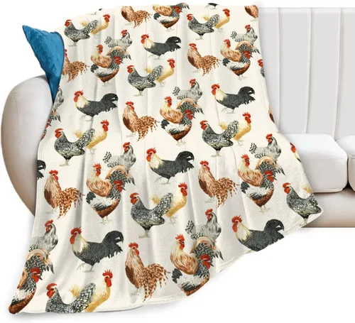 Miniatura 9 de Manta de forro polar de franela de caballo para niñas y mujeres, bonita manta de franela de forro polar, suave y cálida para amantes