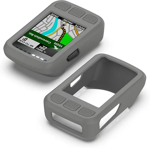 Miniatura 9 de Funda de silicona compatible con Wahoo Elemnt Bolt V2 GPS Ciclismo/Bike Computer Bundle Funda protectora de piel Accesorios de parachoques (negro)
